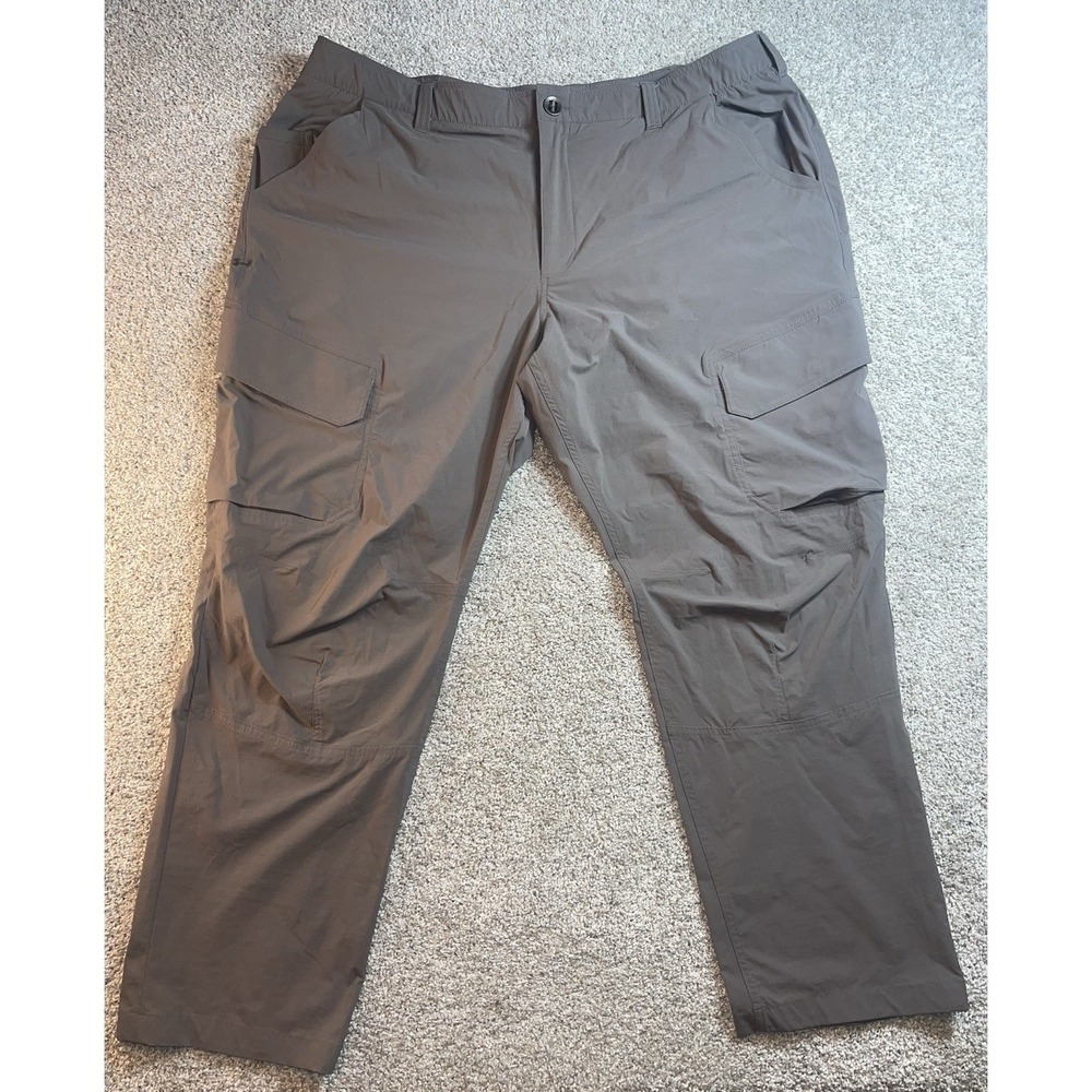 Under Armour Mens Tactical Cargo Gray Pants Size 42x30 Loose